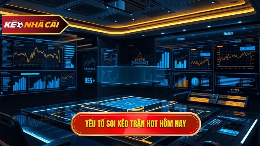 Các yếu tố then chốt khi soi kèo trận hot nhất hôm nay
