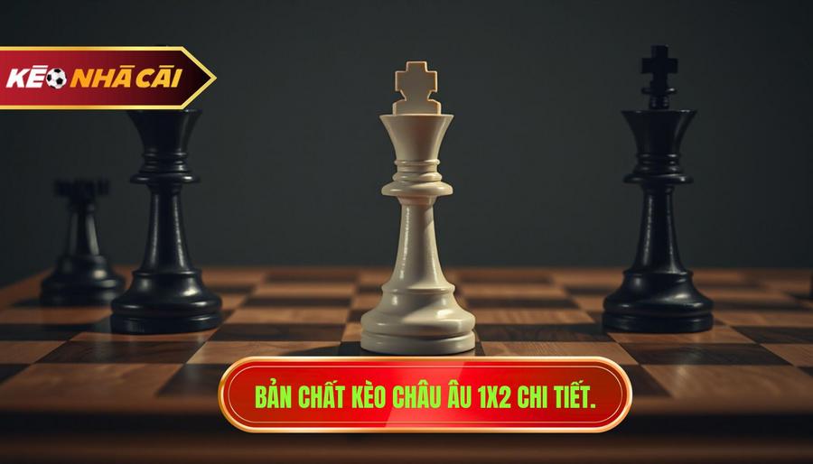 1. Bản chất kèo châu Âu 1x2 chi tiết.