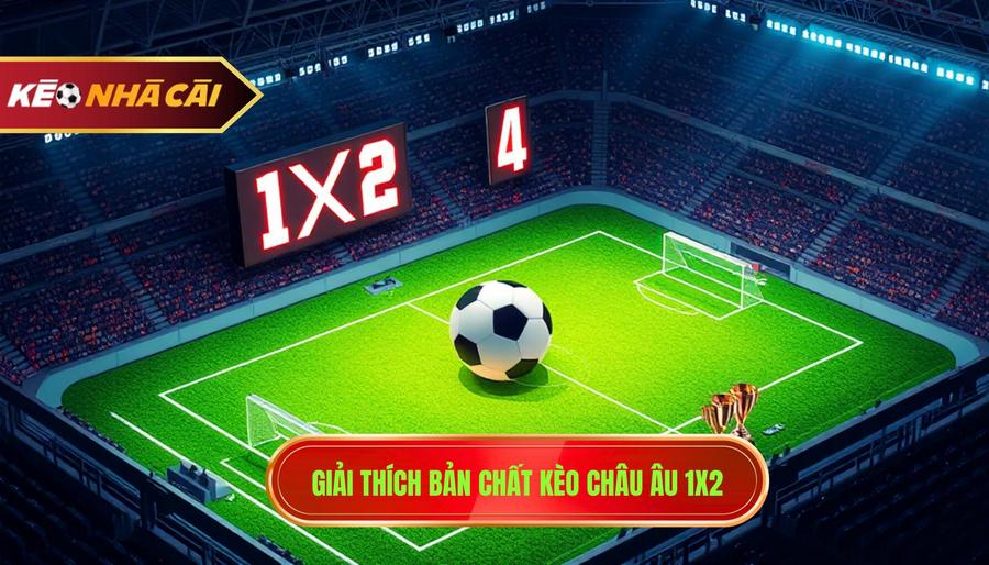 1. Giải thích bản chất kèo châu Âu 1x2